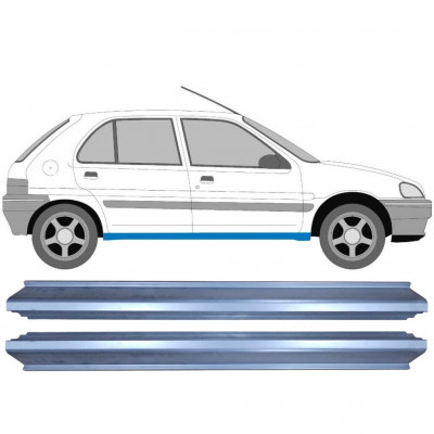 Reparație prag pentru Peugeot 106 1991- / Set 11334