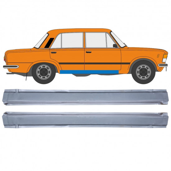 FIAT 125P 1968-1991 REPARATIE PRAG INTERIOR / A STABILIT