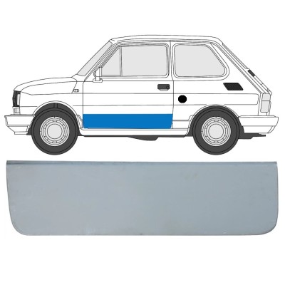 Panou reparație ușă pentru Fiat 126p 1972-2000 / Stânga 17261