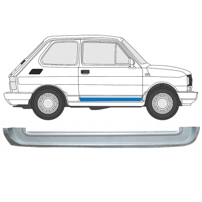 Reparație ușă față înaltă pentru Fiat 126p 1972-2000 / Dreapta 17263