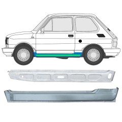 Reparație prag interior + exterior pentru Fiat 126p 1972-2000 / Stânga / Set 11717