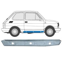 Reparație prag interior pentru Fiat 126p 1972-2000 / Dreapta 15121