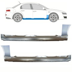 Prag complet + reparație aripă față pentru Alfa Romeo 159 2005-2012 / Stânga+Dreapta / Set 11301