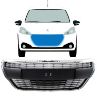 Grilă pentru Peugeot 208 2015-2019 ALLURE / Set 7507