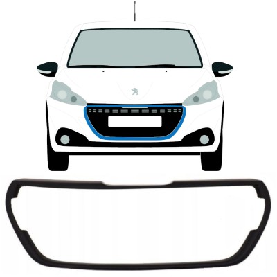 Ramă grilă față pentru Peugeot 208 2015-2019 16199