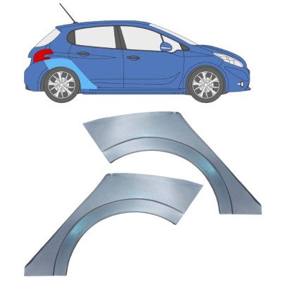 Reparație aripă spate pentru Peugeot 208 2012-2019 / Stânga+Dreapta / Set 16318