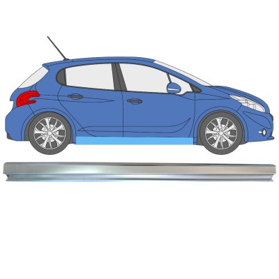 Reparație prag pentru Peugeot 208 2012-2019 / Dreapta 16313