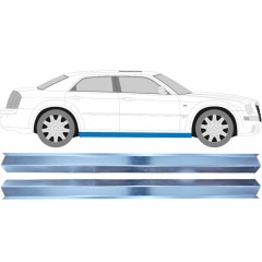 Reparație prag pentru Chrysler 300C 2004-2011 / Stânga = Dreapta (simetric) / Set 9515
