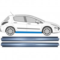 Reparație prag pentru Peugeot 308 2007-2013 / Stânga+Dreapta / Set 9481