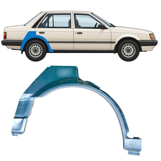 Reparație aripă spate pentru Mazda 323 BF 1985-1989 / Dreapta 12956