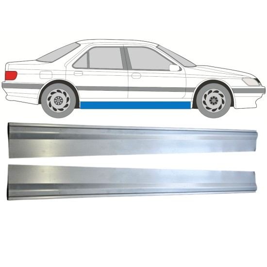 Reparație prag partea inferioară pentru Peugeot 605 1989-1999 / Stânga+Dreapta / Set 15219