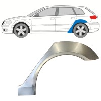 Reparație aripă spate pentru Audi A3 8P 2003-2012 / Stânga 15209