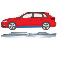 Prag complet pentru Audi A3 8V 2012-2020 / Stânga / HATCHBACK 17284