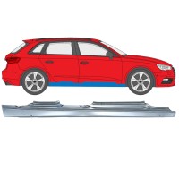 Prag complet pentru Audi A3 8V 2012-2020 / Dreapta / HATCHBACK 17283