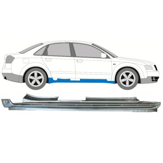 Prag complet pentru Audi A4 B6 2000-2004 / Dreapta 15157