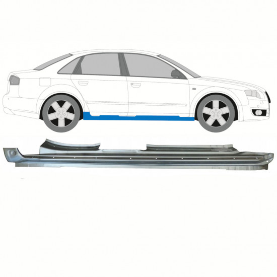 Reparație prag pentru Audi A4 B6 B7 2000-2007 / Dreapta 8646