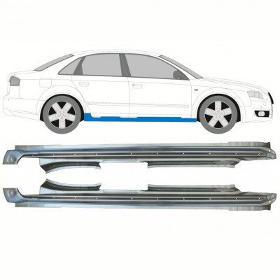 Reparație prag pentru Audi A4 B6 B7 2000-2007 / Stânga+Dreapta / Set 10336