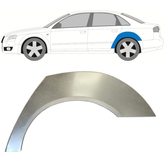 Reparație aripă spate pentru Audi A4 B7 2004-2007 / Stânga 14744