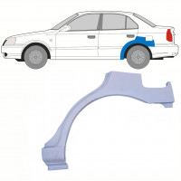 Reparație aripă spate pentru Hyundai Accent 2000-2006 / Stânga 8503