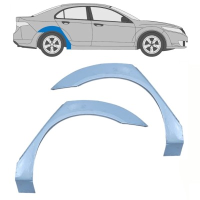 Reparație aripă spate pentru Honda Accord 2008-2016 / Stânga+Dreapta / Set 16289