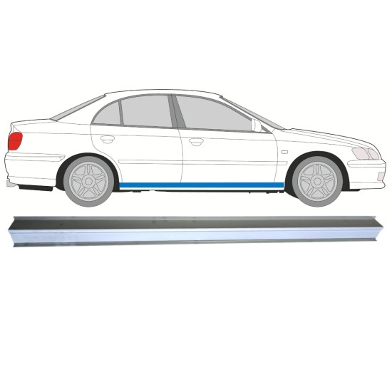 Reparație prag partea superioară