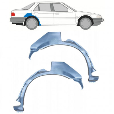 Reparație aripă spate pentru Honda Accord 1985-1989 / Stânga+Dreapta / Set 9880