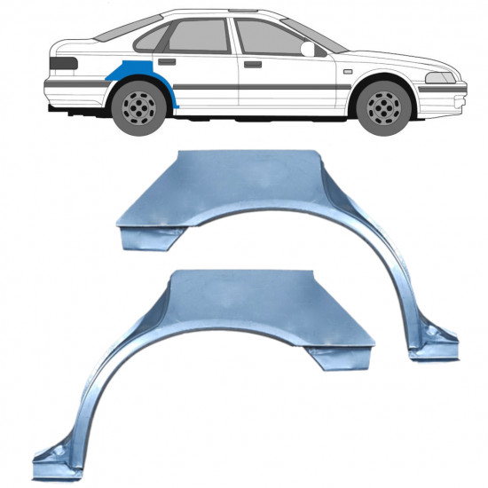 Reparație aripă spate pentru Honda Accord 1993-1998 / Stânga+Dreapta / Set 10629