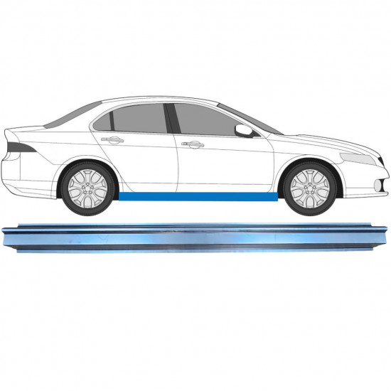 HONDA ACCORD 2002-2008 REPARATIE PRAG INTERIOR / DREAPTA = STÂNGA