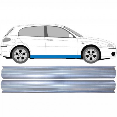 Reparație prag pentru Alfa Romeo 147 2000-2010 / Set 11341