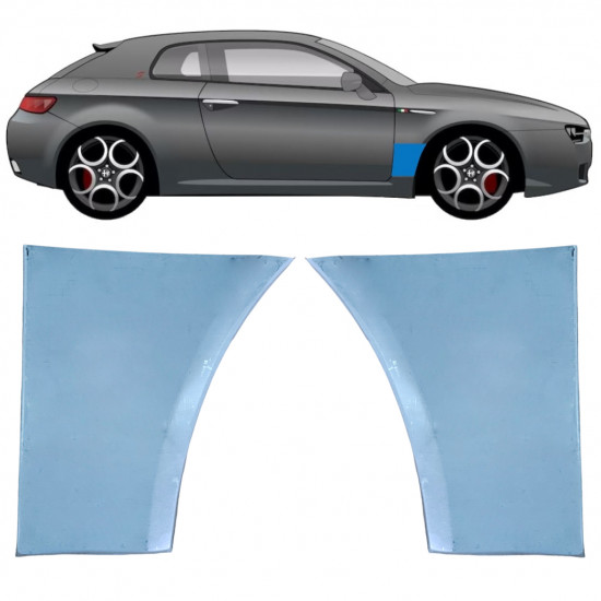 Panou de reparație aripă față pentru Alfa Romeo Brera 2005-2010 / Set 11399