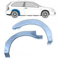 Reparație aripă spate pentru Nissan Almera 1995-2000 / Stânga+Dreapta / Set 10455