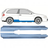 Reparație prag pentru Nissan Almera 1995-2000 / Stânga+Dreapta / Set 10608