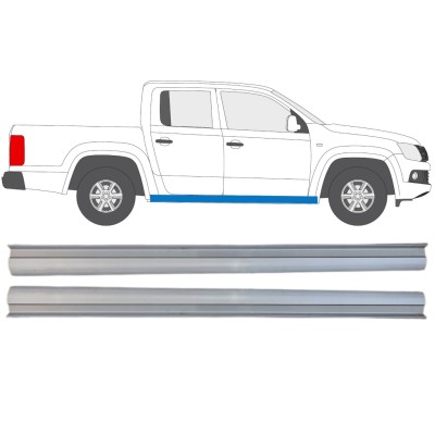 Reparație prag partea inferioară pentru Volkswagen Amarok 2010-2022 / Stânga+Dreapta / Set 15100