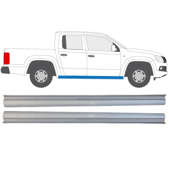 Reparație prag partea inferioară pentru Volkswagen Amarok 2010-2022 / Stânga+Dreapta / Set 15100 Reparație prag partea inferioară pentru Volkswagen Amarok 2010-2022 / Stânga+Dreapta / Set 15100