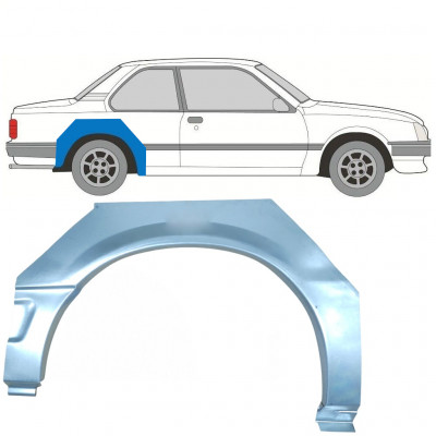 Reparație aripă spate pentru Opel Ascona C / Vauxhall Cavalier 1981-1988 / Dreapta 7291