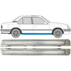 Prag complet pentru Opel Ascona C 1981-1998 / Stânga+Dreapta / Set 9488