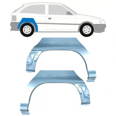 Reparație aripă spate pentru Opel Astra 1991-2002 / Stânga+Dreapta / Set 9680