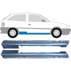 Prag complet pentru Opel Astra F 1991-2002 / Stânga+Dreapta / Set 9448
