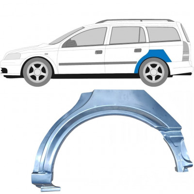 Reparație aripă spate pentru Opel Astra 1998-2009 / Stânga / COMBI 6861