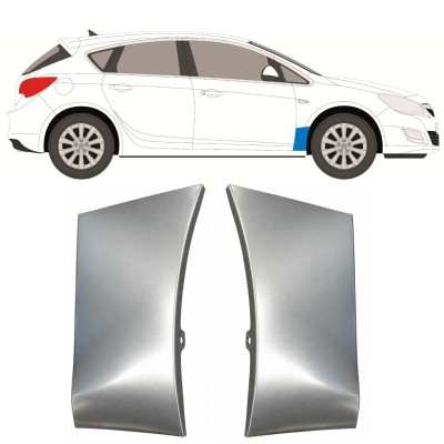 Panou de reparație aripă față pentru Opel Astra J 2009-2015 / Stânga+Dreapta / Set 17167