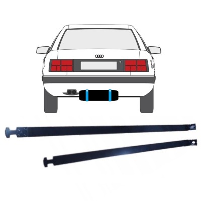 Cleme rezervor combustibil pentru Audi 100 C3 1982-1990 14955