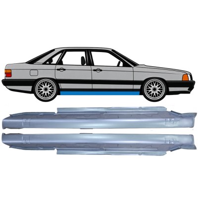 Prag complet pentru Audi 100 C3 1982-1990 / Stânga+Dreapta / Set 6418