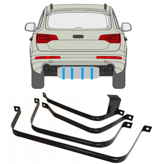 Cleme rezervor combustibil pentru Audi Q7 2005-2015 15029 Cleme rezervor combustibil pentru Audi Q7 2005-2015 15029