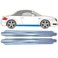 Reparație prag pentru Audi TT 1998-2006 / Stânga = Dreapta (simetric) / Set 11187