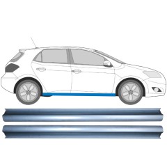 Reparație prag pentru Toyota Auris 2007-2012 / Stânga+Dreapta / Set 11379