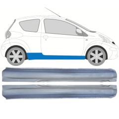 Prag complet pentru Toyota Aygo 2005-2012 / Stânga+Dreapta / Set 14560
