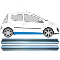 Reparație prag pentru Toyota Aygo 2005-2012 / Stânga+Dreapta / Set 6440