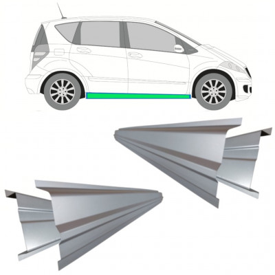 MERCEDES A-CLASS 2004-2012 INTERIOR + EXTERIOR PANOU DE REPARARE PRAG / DREAPTA + STÂNGA / A STABILIT