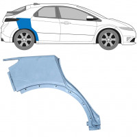 Reparație aripă spate pentru Honda Civic 2005-2011 / Dreapta 6634