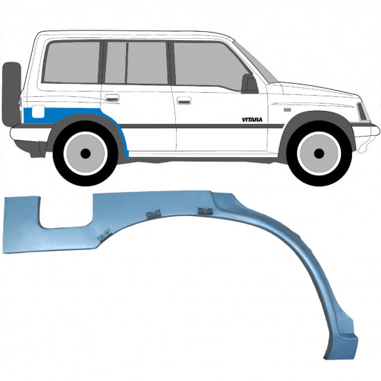 SUZUKI VITARA 1996-2003 SEGMENT REPARAȚIE ARIPĂ SPATE / DREAPTA